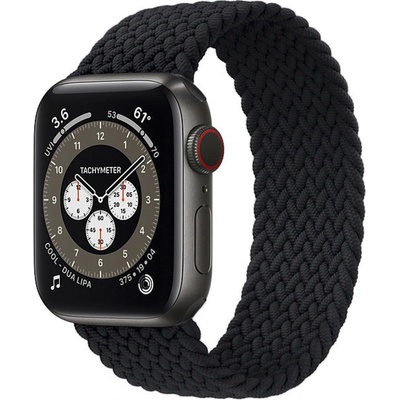 Bomba Nylonový elastický řemínek na Apple Watch Barva: Černá, Velikost řemínku a ciferníku Apple Watch: L - 135mm (38/40/41mm) WD112BLACK_SIZE-L-38-40MM4