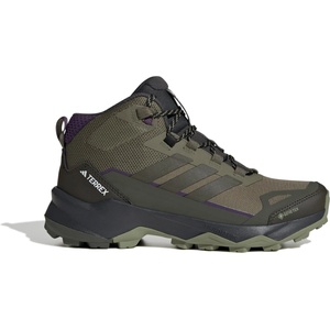adidas Terrex Дамски туристически обувки adidas Terrex Women's Terrex Skychaser AX5 Mid GORE-TEX Walking boots - Olive Strata / Night Cargo / Aurora Plum - размер 40 2/3 (EU) (119-1046-0218)