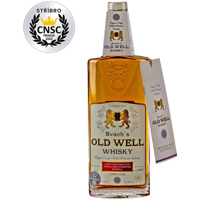 Svach's Old Well Whisky Pineau 51,9% 0,5 l (karton)