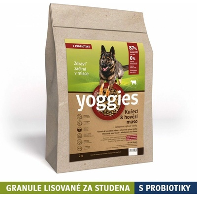 Yoggies Kuracie & Hovädzie mäso 2 kg