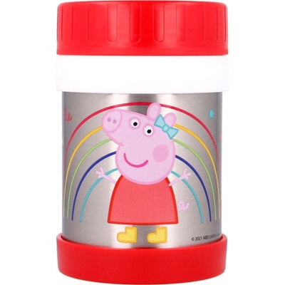 Stor Termodóza na jedlo nerezová Prasiatko Peppa 284 ml
