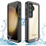 SHELLBOX Калъф за Samsung Galaxy S24 Plus - водоустойчив корпус ShellBox IP68 - черен