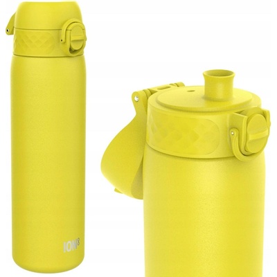 Ion8 Ocelová láhev 600 ml žlutá