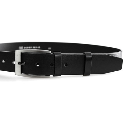 Penny Belts pánský kožený pásek 504-60 černý
