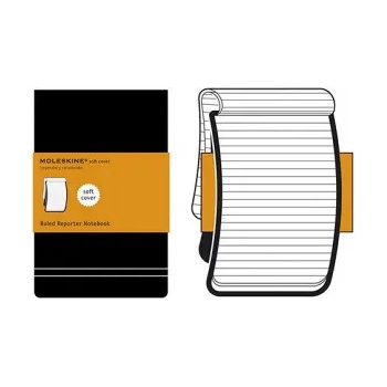 Moleskine Moleskine Soft Cover Pocket Ruled Reporter Notebook | Moleskine