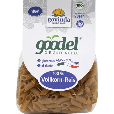 Govinda Goodel Mezze Penne z celozrnné rýže 250 g