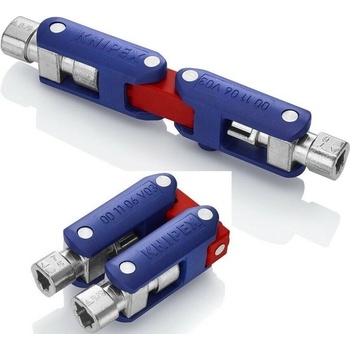 KNIPEX - Univerzální klíč na rozvodné skříně DoubleJoint KNIPEX, trojhran 7x9mm (001106V03)