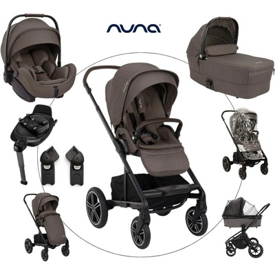 Nuna Kombinovaný set MIXX™ next+Arra Flex+base Next 2026 chestnut