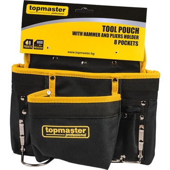 Topmaster Professional 499968 Джоб за инструменти 8 отделения - държач за чук и клещи Topmaster Professional (499968)