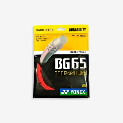 Yonex BG 65 Ti 10m – Sleviste.cz