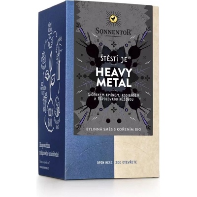 Sonnentor Šťastie je Heavy metal Bio 27 g