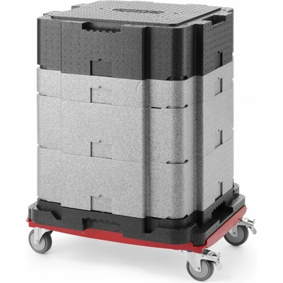 Termoizolačný box Cam GoBox, Cambro, svetlosivá, 641 × 641 × 754 mm | EPPMFBE122110