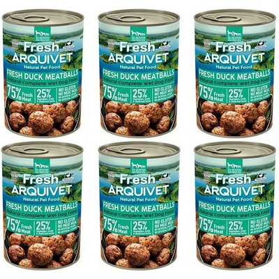 Arquivet Fresh mäsové guľky s kačicou, batatmi a pomarančom 6 x 400 g