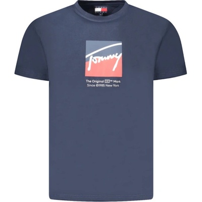 Tommy Hilfiger Мъжка тениска с къс ръкав tommy hilfiger, Размер m, Цвят Синьо (dm0dm21940_blc1g)