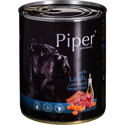 Piper Adult jahňa mrkva a hnedá ryža 800 g