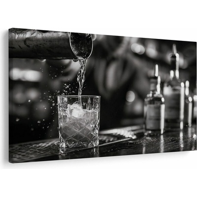 Obraz elegance nočního baru - 120x80