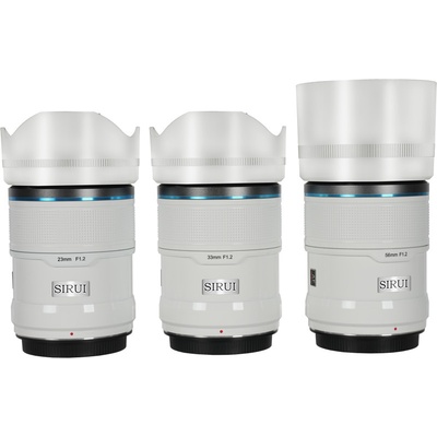 Sirui Sniper Lens APS-C AF Kit 23, 33 & 56mm F1.2 X-Mount White