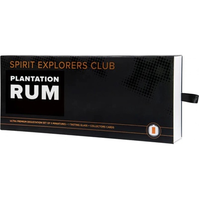 Spirit Explorers Club Plantation Single Casks Mini Pack 46,44% 5 x 0,04 l (karton)