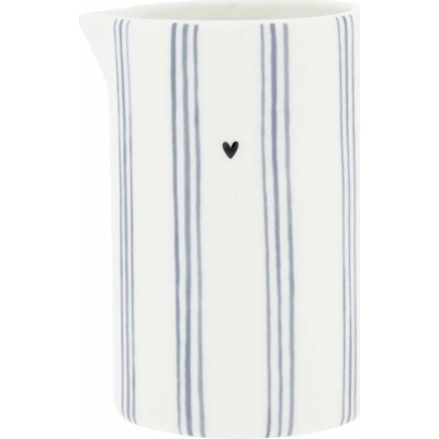 Bastion Collections Keramický džbánik White / Blue Stripes 250 ml