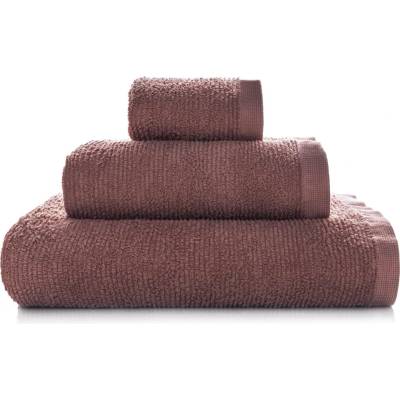 Sorema Ribbon froté osuška 550 gsm 95 x 150 cm marsala fialová