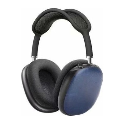 Kryty na slúchadlá Apple AirPods Max modré kožené