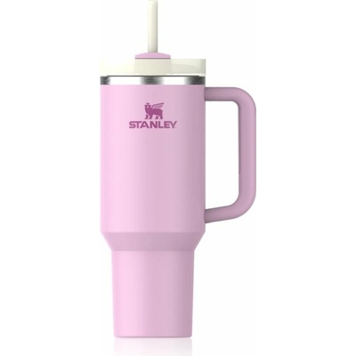 Stanley Quencher H2.O FlowState™ Tumbler tumbler z nehrdzavejúcej ocele s rúrkou veľký Cherry Blossom 1180 ml