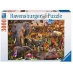 Ravensburger 3000 African animals - 170371