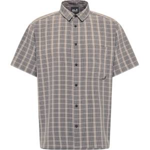 Jack Wolfskin Мъжка риза с копчета Jack Wolfskin Meseta Shirt - Phantom Checks (033-3067-0513)