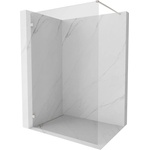 Mexen Lunar стена за душ Walk-in лява 70 x 200 cm, прозрачно 8 mm, четкан никел - 830-070-000-97-00-L (830-070-000-97-00-L)