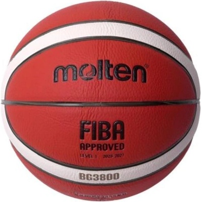 Molten Баскетболна топка Molten B6G3800 Кожена Размер 6