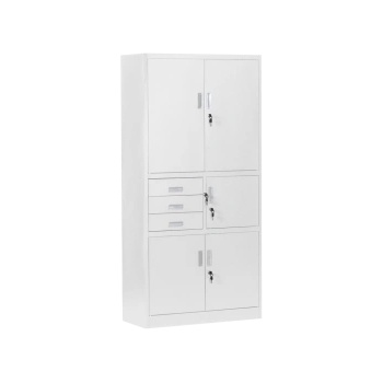 Carmen Метален шкаф Carmen CR-1281 Е - сив