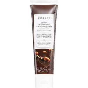 KORRES Argan Oil подхранваща маска за боядисана коса 125ml