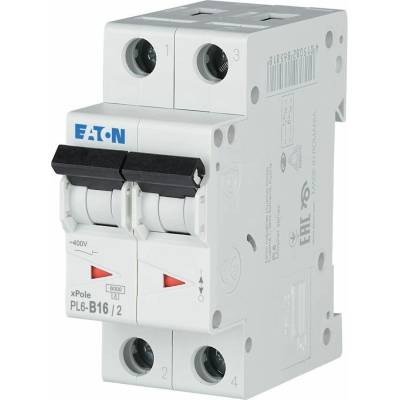 Eaton 286555 PL6-B16/2 6kA