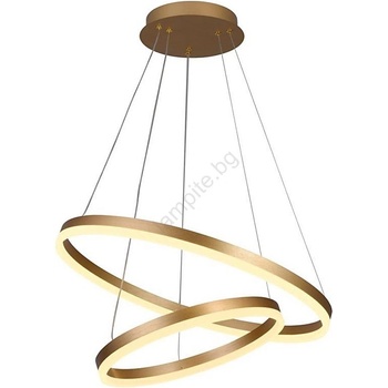 Brilagi - LED Димируем пендел CIRCLE LED/70W/230V 3000-6500K златист + д. у (BG1413)