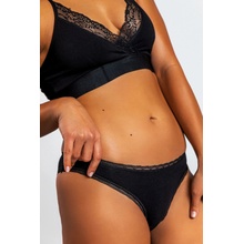 Gentle Day® BIKINI bavlnené nohavičky BLACK