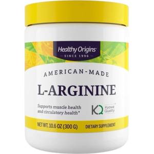 Healthy Origins L-Arginine Powder [300 грама] Неовкусен