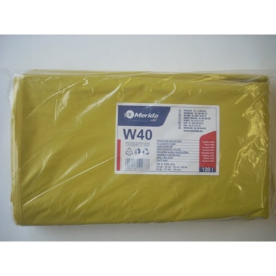 Merida pytle LDPE 38µm 120l 50ks žluté