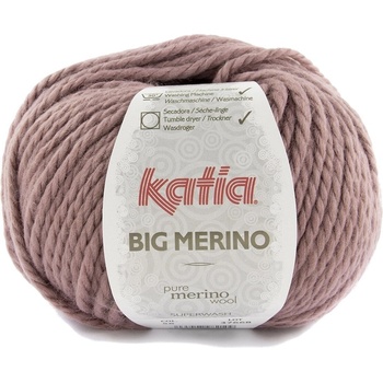 Image 1 of Katia Big Merino 56 Dark Rose Плетива прежда (BM 56)