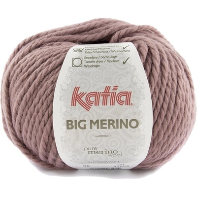 Katia Big Merino 56 Dark Rose Плетива прежда (BM 56)
