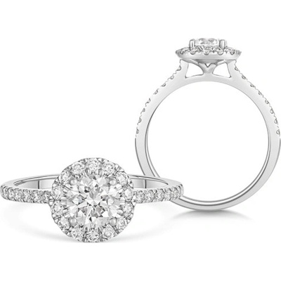 Sofia Diamonds zlatý zásnubní prsten s laboratorními diamanty LABGRG1001266WG