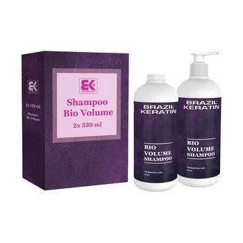 Brazil Keratin Bio Volume Shampoo 2 x 550 ml dárková sada