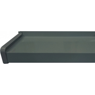 Bravo Parapet venkovní hliníkový antracit, 225x1200mm