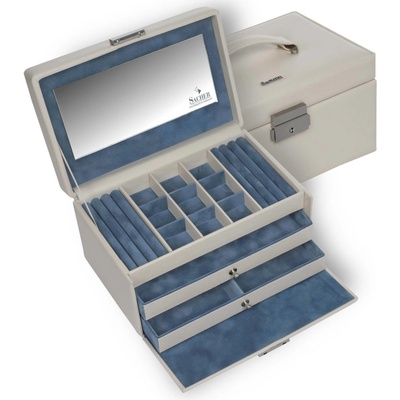 Sacher šperkovnice Elly Elegance leather 25_518_565608 béžová