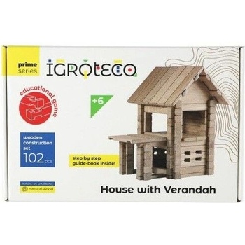 Teddies Stavebnice - dům - 102 ks