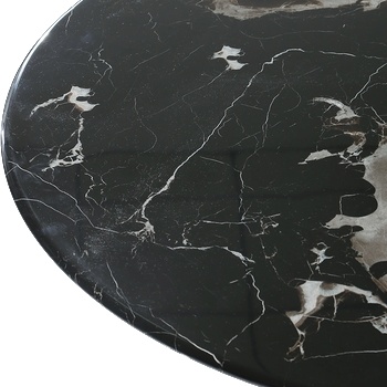 Carmen Комплект холни маси balder - черен-бял (b3530697)