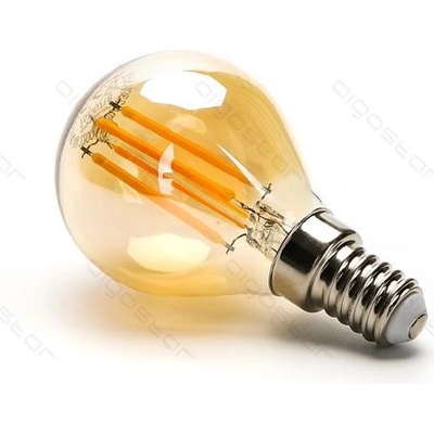 Aigostar LED filament žiarovka E14 G45 4W 2200K teplá biela