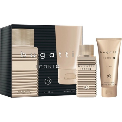 Bugatti Iconiq Gold Edition EDT 100 ml + sprchový gel 200 ml darčeková sada