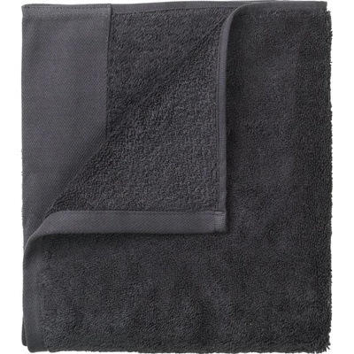 Blomus Sada ručníků Riva tmavošedé 30x30 cm 4 ks