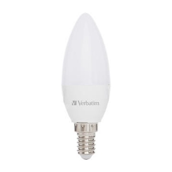 Verbatim LED žárovka E14 4,5W 350lm 30W typ B matná teplá bílá