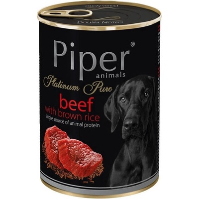 Piper Platinum Adult hovädzie mäso s hnedou ryžou 400 g